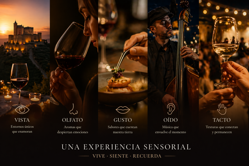 Una experiencia sensorial para disfrutar con los 5 sentidos